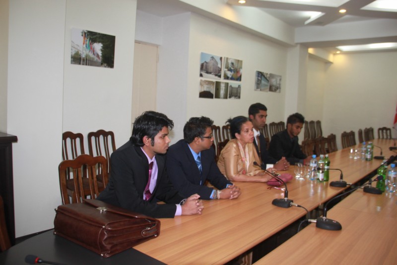 Ambassador Extraordinary and Plenipotentiary of Sri Lanka to Turkey and Georgia, Bharathi Wijeratne visited to Tbilisi State Medical University